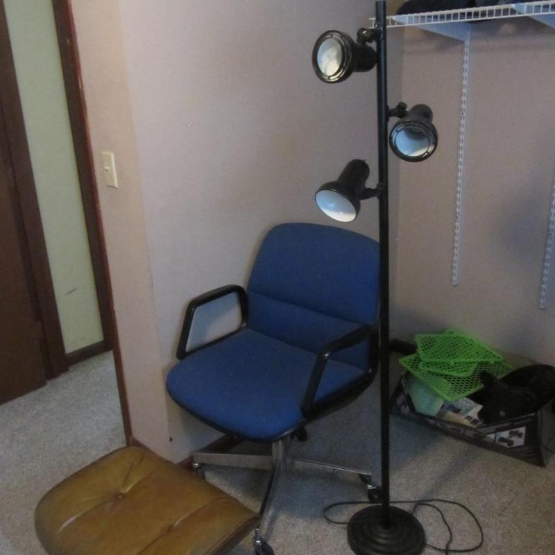Office Chair, Light, Ottoman