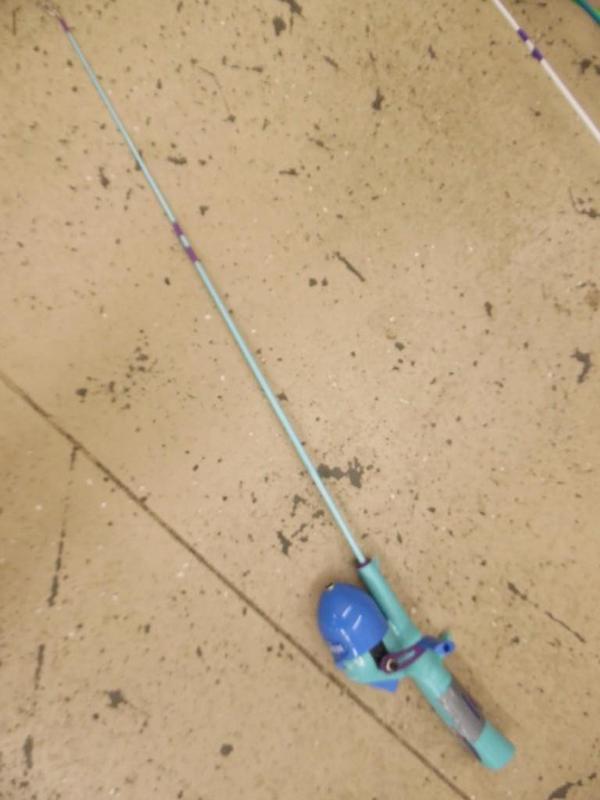 Childs fishing rod and reel