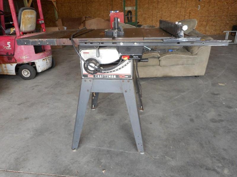 Craftsman 10 Table Saw