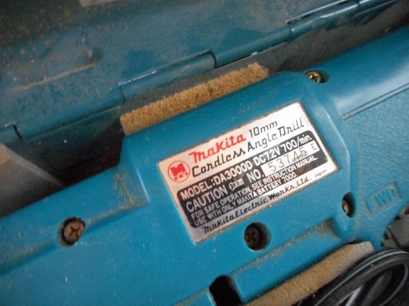 Makita cordless angle drill