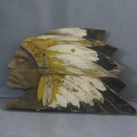Cigar Store Indian Head