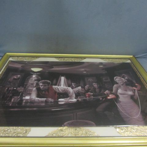Poster Print Marilyn , Elvis, James Dean, Bogart