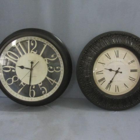 Two Wall Clocks