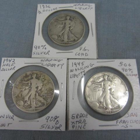 Silver Half Dollars