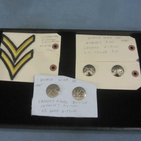 Chevrons, Brass Buttons