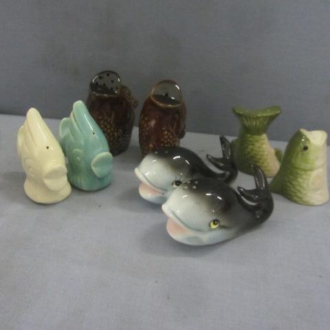 Fish Salt & Pepper Sets