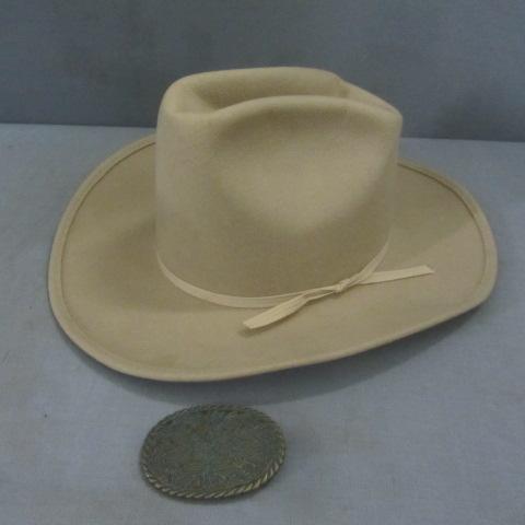 Cowboy Hat, Belt Buckle