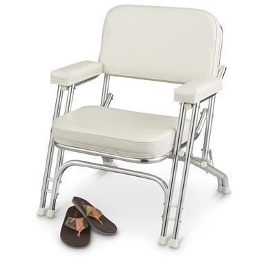 Guide Gear Deluxe Folding Boat Deck Chair