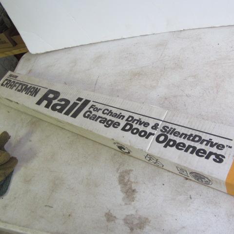 New Craftsman Rail For Garage