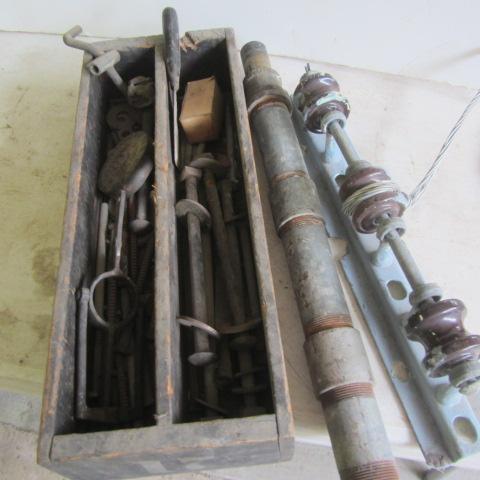 Vintage Wood Tool Tray