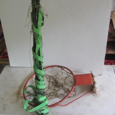 Basketball Hoop, Badminton Net