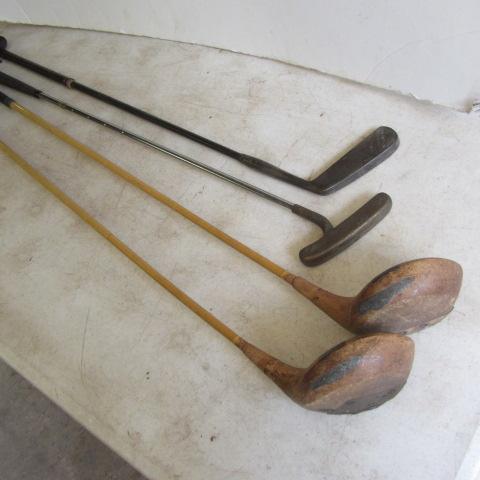 Wood Handle Drivers, Putters