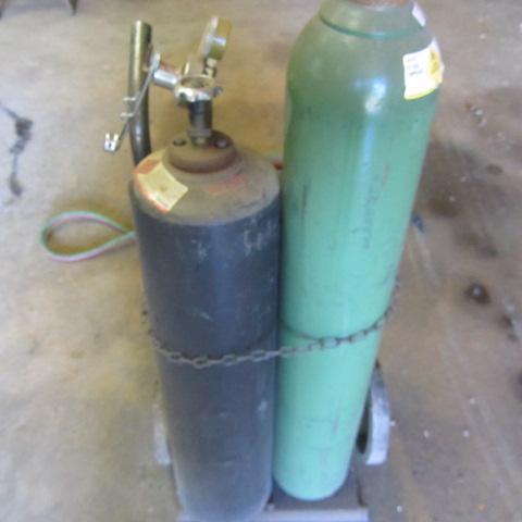 Acetylene tanks & Gauges