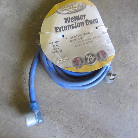New Welding Extension Cord