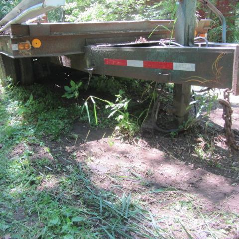 Lowboy Equipment Trailer