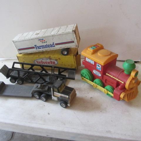 Metal Semi Trailers, Plastic