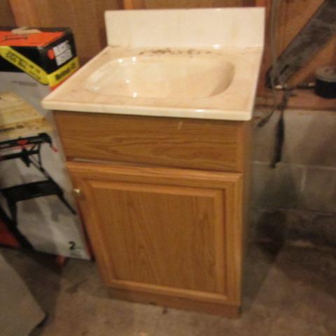 Bathroom Vanity & Sink