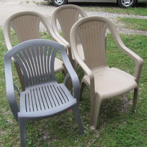 Stacking Lawn Chairs