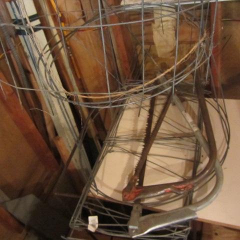 Tomato Cages, Stands, Brush Saws