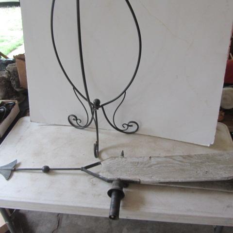 Vintique Weather Vane, Plant Hanger