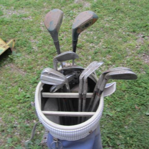 Spaulding Golf Clubs & Bag