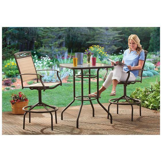Castle Creek Bar Height Patio Set