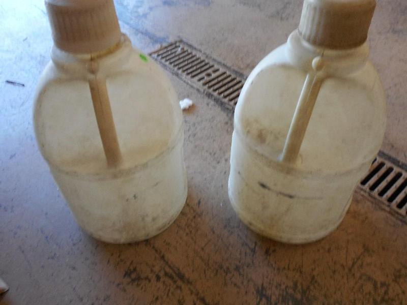 2 Plastic Jugs