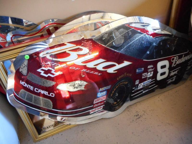 Nascar Mirror Sign