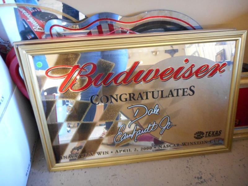 Nascar Mirror Sign