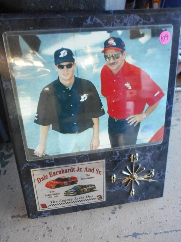 Nascar ClockPlaque
