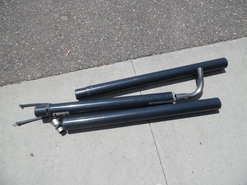 Generator exhaust system
