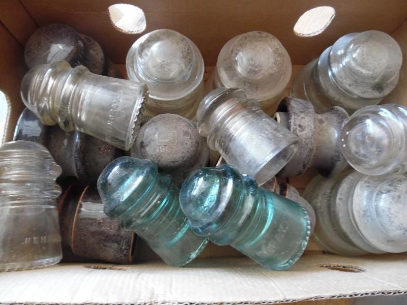 Antique Telephone Pole Insulators