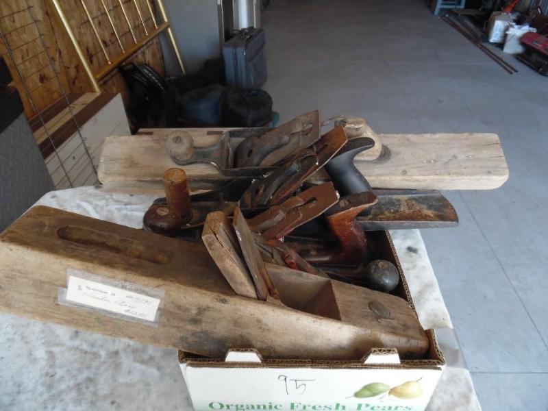 Antique Wood Block Planers
