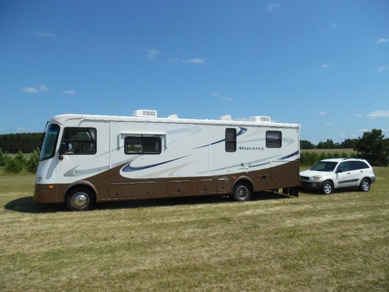 Motorhome with Tow VehicleThe WHOLE Package