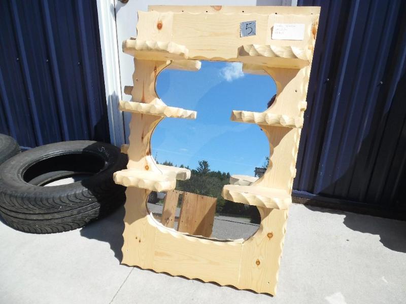 Rustic mirror
