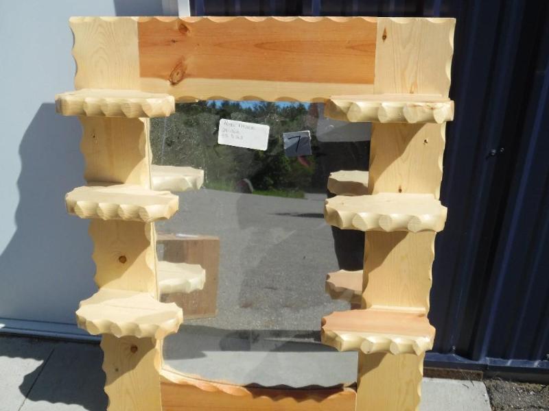 Rustic mirror