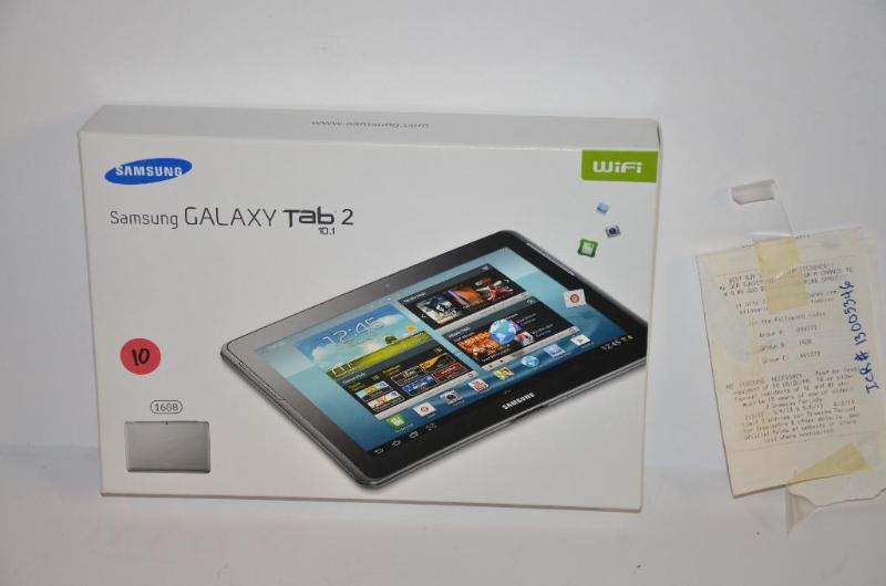 lot 10 image: Samsung Galaxy Tablet 2- New in unopened box,...