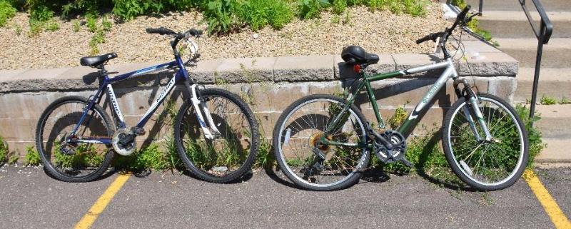 lot 108 image: 2 bicycles - Nishiki Pueblo 20" frame Co...