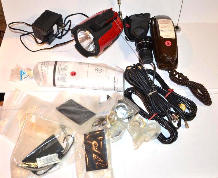 lot 116 image: Coleman cordless flood light with charger, vi...