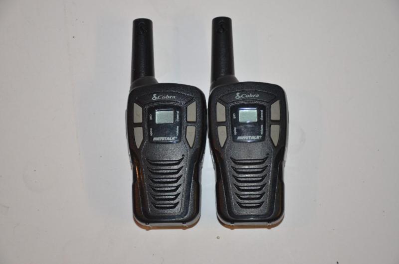 lot 36 image: Cobra Microtalk walkie-talkie - set of two...