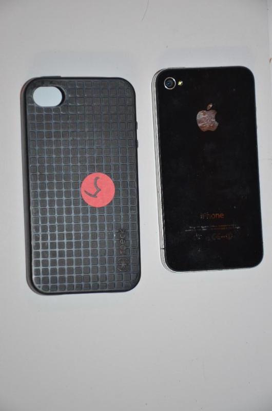 lot 5 image: Apple iPhone 4 - with Speck case, not tested,...