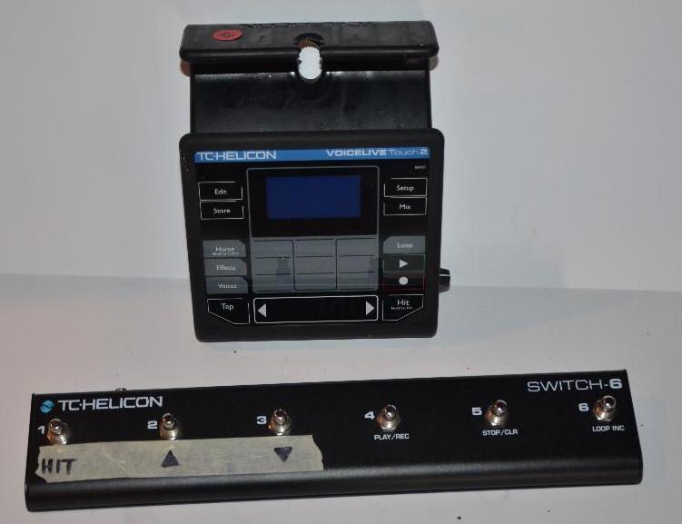 lot 55 image: TC Helicon Voicelive touch 2 Vocal effects pr...