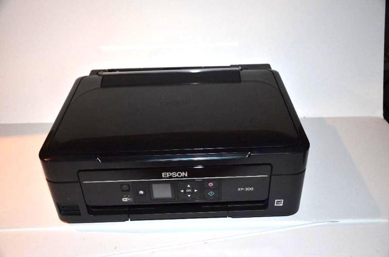 lot 57 image: Epson XP-300 all-in-one printer, wifi...