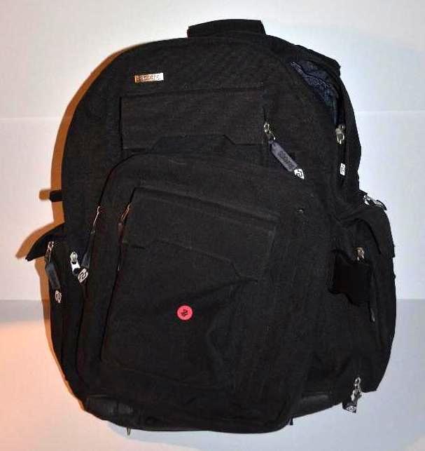 lot 96 image: Billobong backpack with multiple compartments...