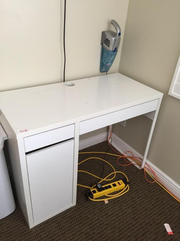 lot 108 image: IKEA&nbspDesk 41x20x29 ...