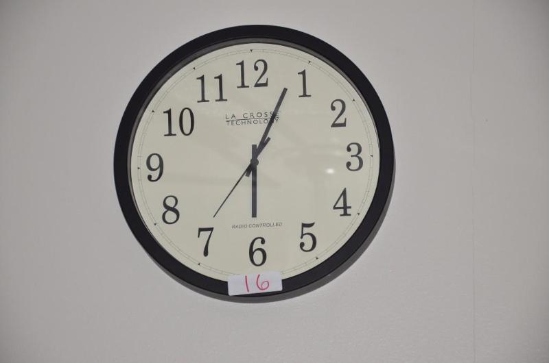 lot 16 image: La Crosse Technology Radio Controlled clock a...
