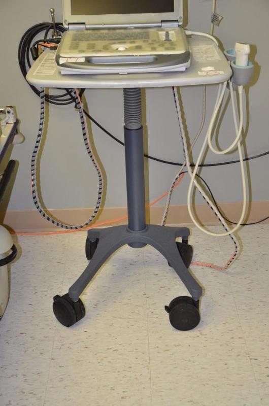 lot 23 image: Anthro Zido 22 adjustable height cartcompute...