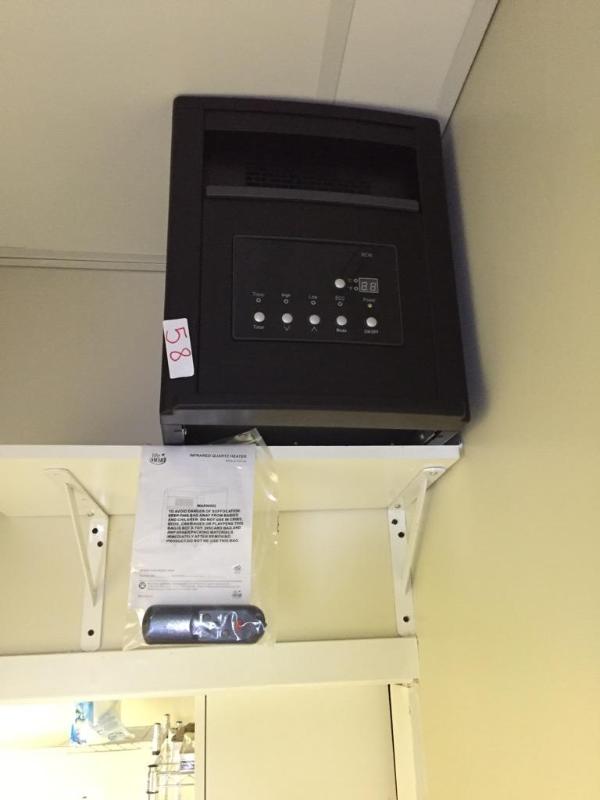 lot 58 image: Infrared Quartz Heater with remote. Model LS-...