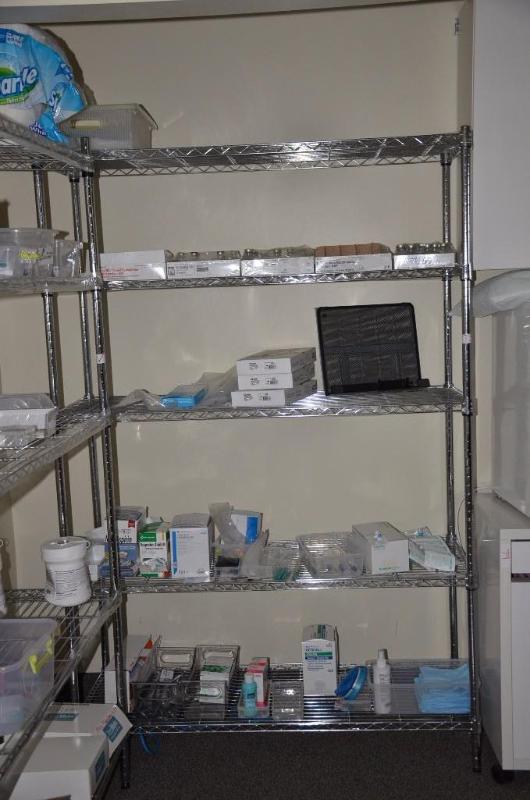 lot 73 image: NSF Whalen Storage WSW-184872-4 5 shelf meta...