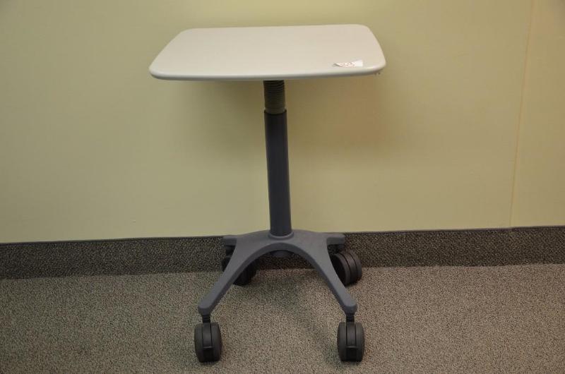 lot 88 image: Anthro Zido 22 rolling desk. 15-27 lb. capaci...